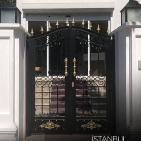 Parliamentary Assembly of the Black Sea Economic Cooperation, PABSEC / Wrought Iron Garden Gate