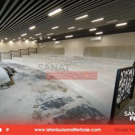 İSF Yeni Galeri Kalıbı Ferforje Merdiven Korkulukları