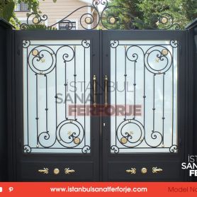 Ferforje Bahçe Kapısı Özel Tasarım