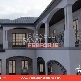 Sağlam Ve Dayanıklı Ferforje Balkon Korkulukları