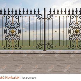 Dayanıklı Ve Güvenlikli Duvar Üstü Korkuluk