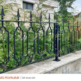 Ferforje Duvar Üstü Korkuluk İstanbul Sanat Ferforje