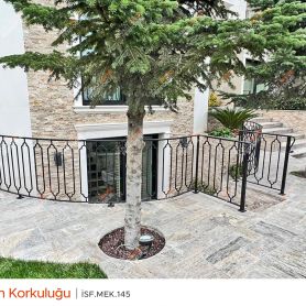 Ferforje Merdiven Korkuluğu İstanbul Sanat Ferforje