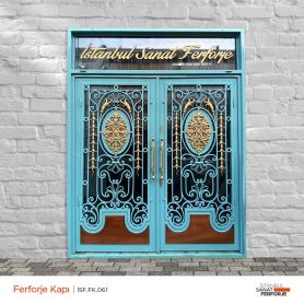Ferforje Kapı İstanbul Sanat Ferforje