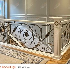 Ferforje Merdiven Korkuluğu İstanbul Sanat Ferforje
