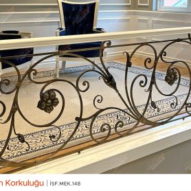 Ferforje Merdiven Korkuluğu İstanbul Sanat Ferforje