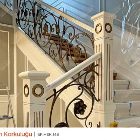 Ferforje Merdiven Korkuluğu İstanbul Sanat Ferforje