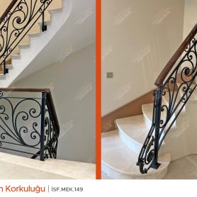 Ferforje Merdiven Korkuluğu İstanbul Sanat Ferforje