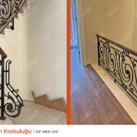 Ferforje Merdiven Korkuluğu İstanbul Sanat Ferforje
