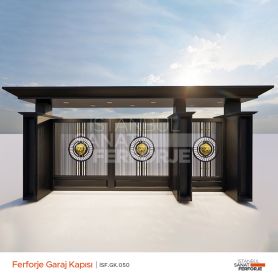 Ferforje Garaj Kapısı İstanbul Sanat Ferforje