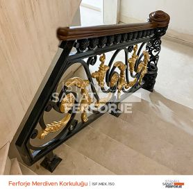 Ferforje Merdiven Korkuluğu İstanbul Sanat Ferforje
