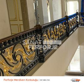 Ferforje Merdiven Korkuluğu İstanbul Sanat Ferforje