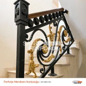 Ferforje Merdiven Korkuluğu İstanbul Sanat Ferforje