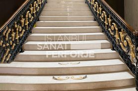 Ferforje Merdiven Korkuluğu İstanbul Sanat Ferforje