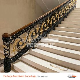 Ferforje Merdiven Korkuluğu İstanbul Sanat Ferforje