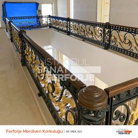 Ferforje Merdiven Korkuluğu İstanbul Sanat Ferforje