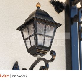 Siyah Ferforje Avize