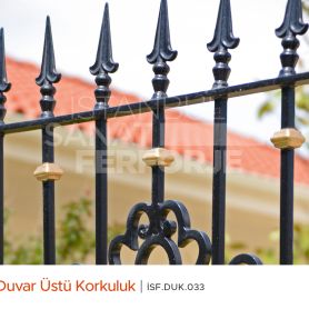 Dayanıklı Ve Güvenlikli Duvar Üstü Korkuluk