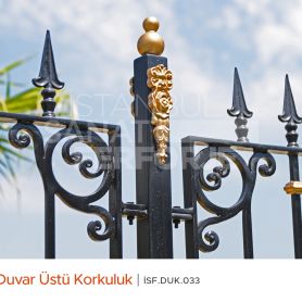 Dayanıklı Ve Güvenlikli Duvar Üstü Korkuluk