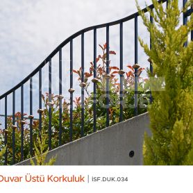 Dayanıklı Ve Güvenlikli Duvar Üstü Korkuluk