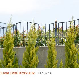 Dayanıklı Ve Güvenlikli Duvar Üstü Korkuluk