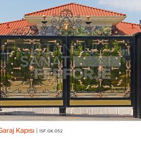 Ferforje Garaj Kapısı İstanbul Sanat Ferforje