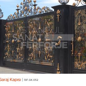 Ferforje Garaj Kapısı İstanbul Sanat Ferforje
