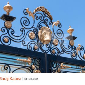 Ferforje Garaj Kapısı İstanbul Sanat Ferforje