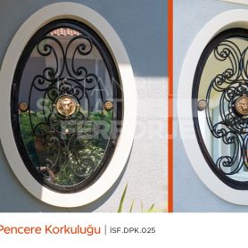 Ferforje Pencere Korkuluğu 025