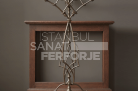 Özel Tasarım Ferforje Şamdan / Mumluk| Model No: İSF.SM.331