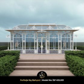 Wrought iron winter garden model